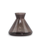 Smoke grey glass reed diffuser bottle