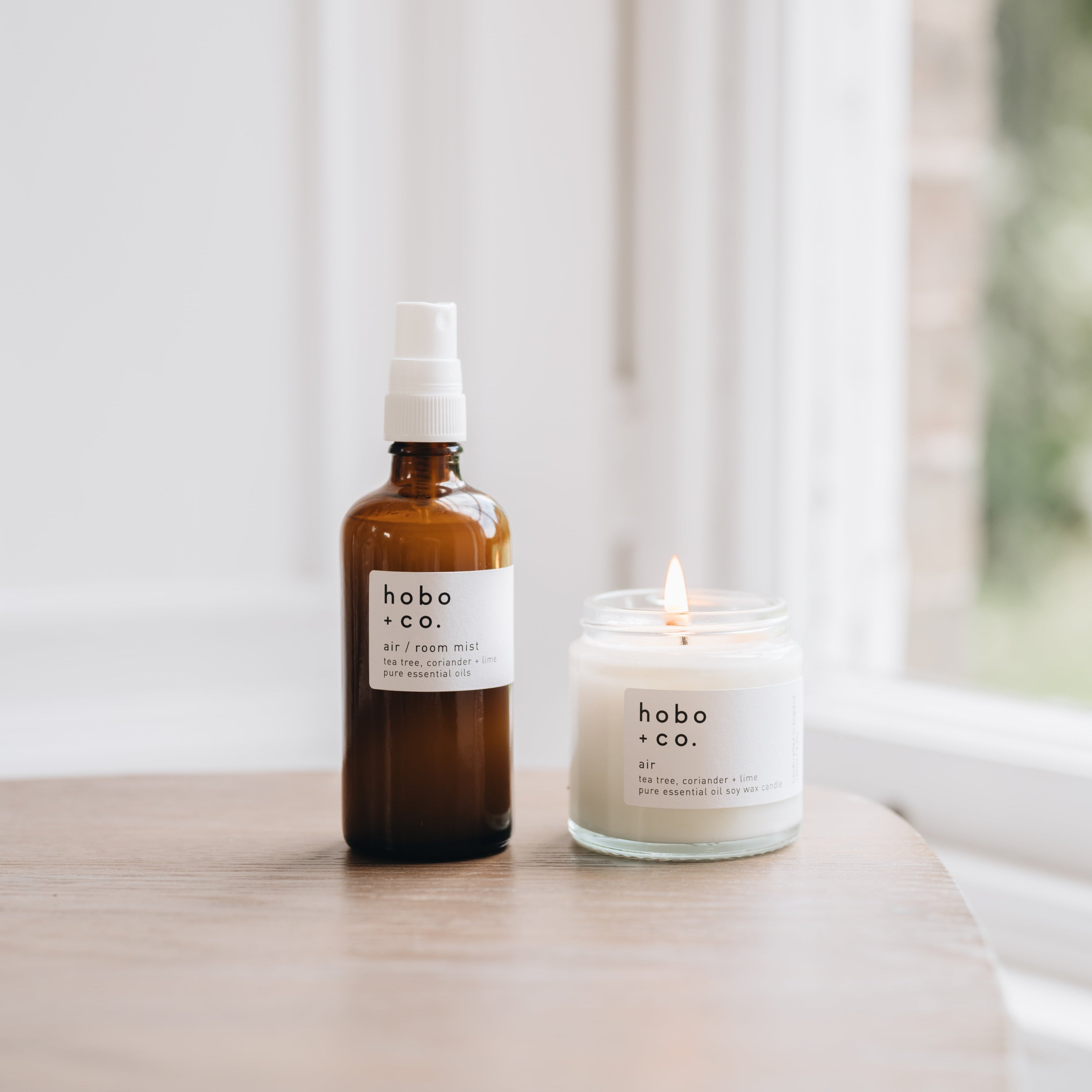 from hobo and co with room mist.