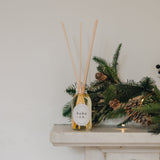 Christmas Orange Spice Reed Diffuser and Medium Candle Bundle