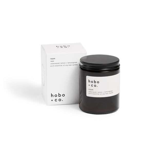 Roam Medium Aromatherapy Essential Oil Soy Candle